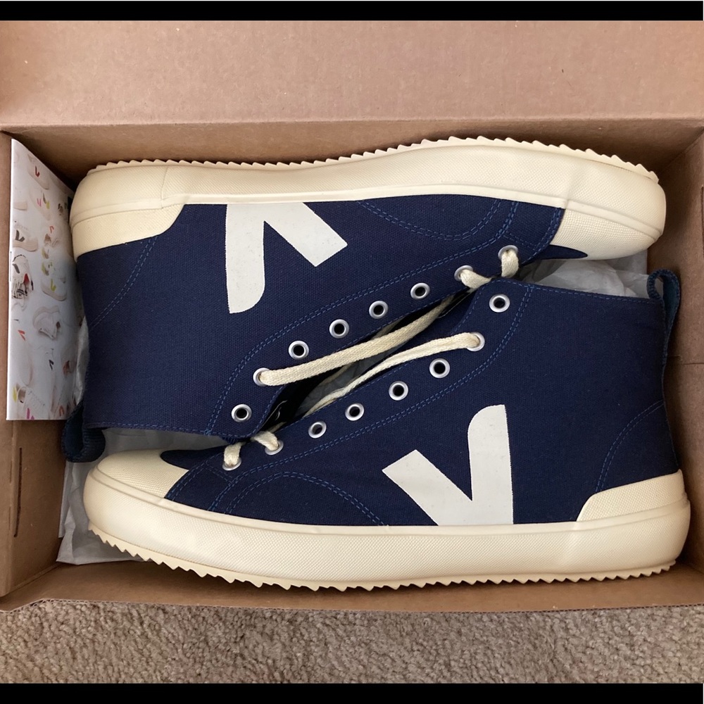 Veja High Top Canvas Nautico Butter Sole